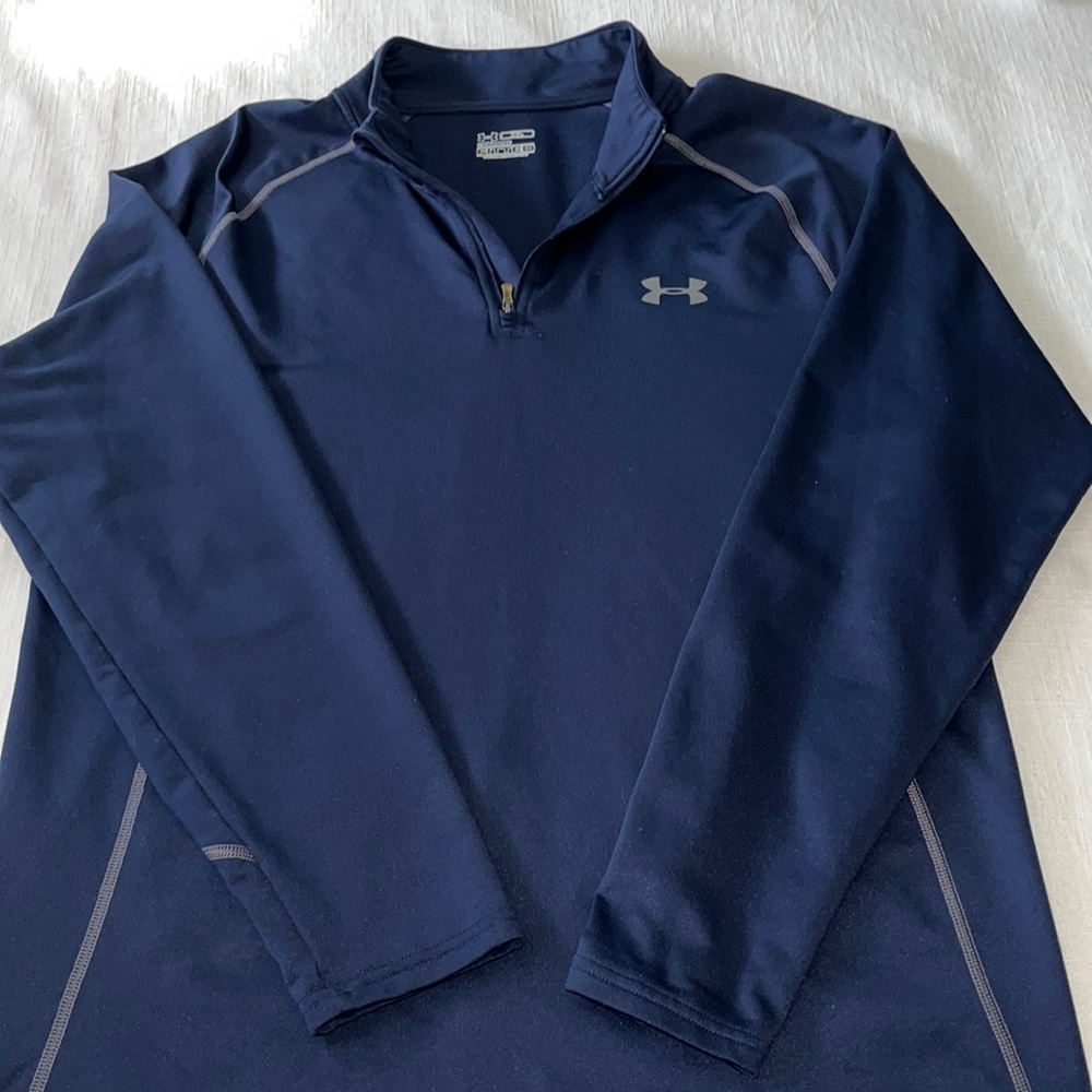 Under Armour Cold Gear Fitted Half Zip Pullover